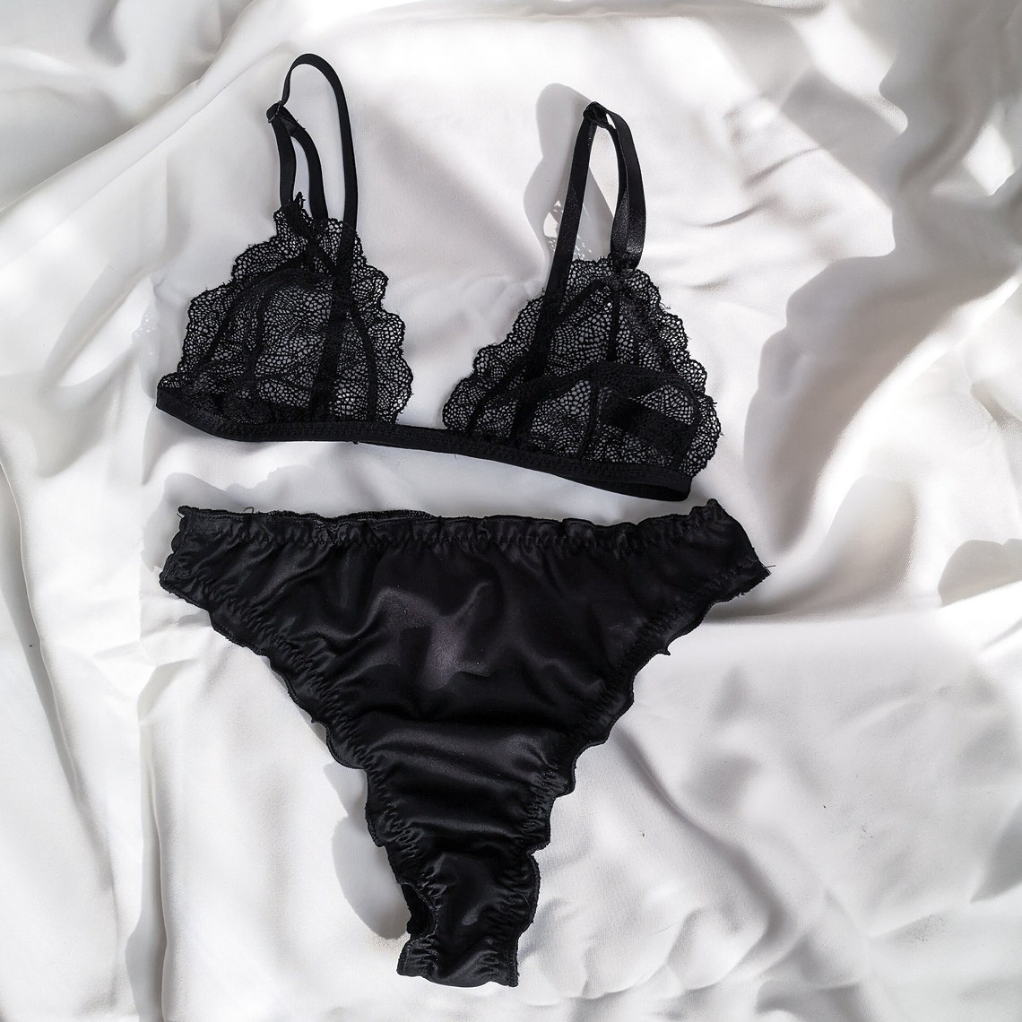 lolita-lingerie-sets-black-satin-handmade-luxury-lingerie-etsy