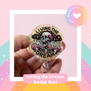 Living the Dream-skelet badgehaspel