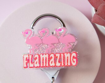 Flamazing Badge Reel
