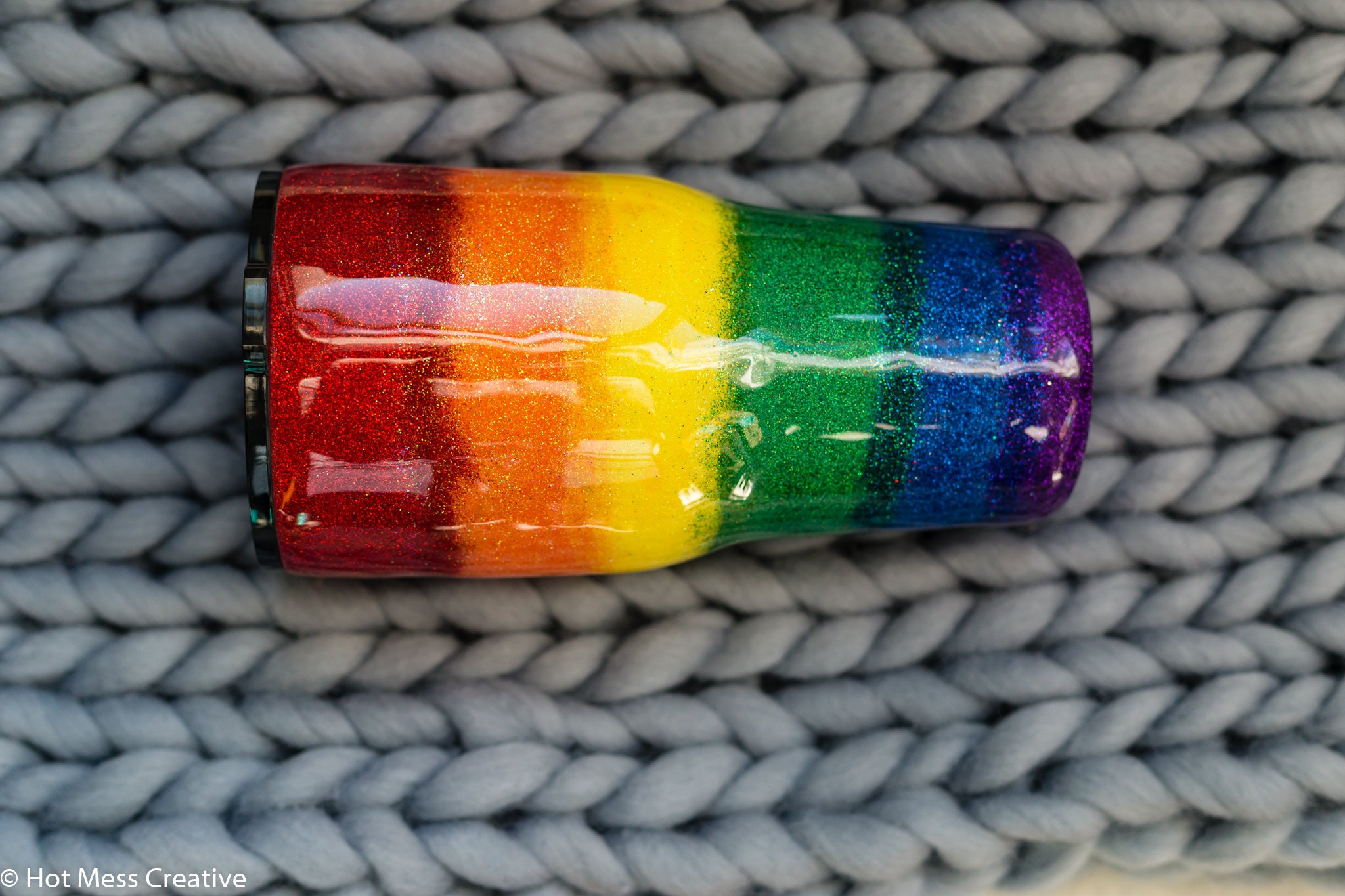 Gay Pride Rainbow Glitter Cup Glitter Tumbler PRIDE Etsy UK