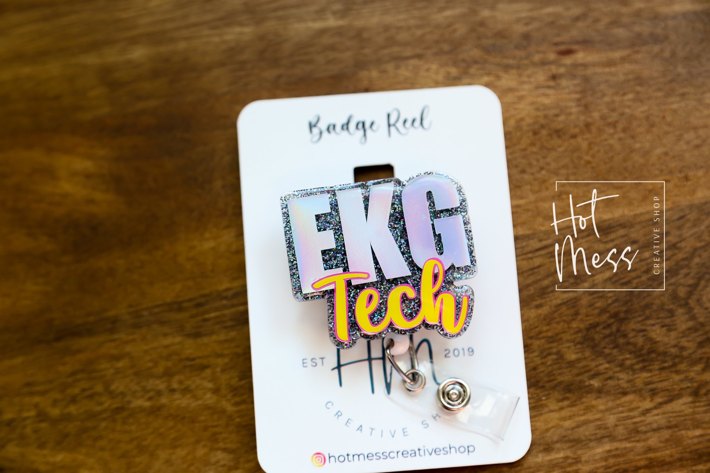 Ekg Tech Id Badge 