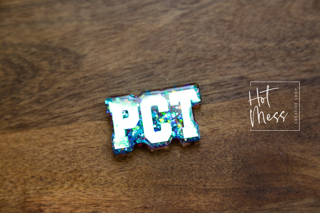 Blue PCT Badge Reel, Patient Care Tech, Medical Badge Reel