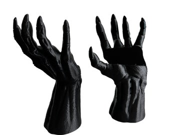 Atril de mano demoníaca - Negro - Decoración ocultista y de brujería