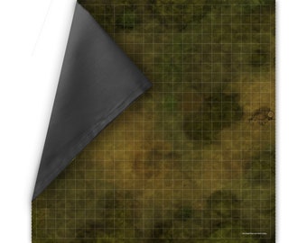 Bosgrondkaart, DnD Cloth Battle Map, maat L/M/S