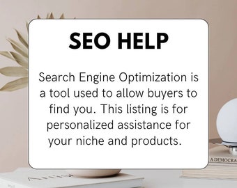 SEO ヘルプ - 検索エンジン最適化 - Etsy ショップ ヘルプ