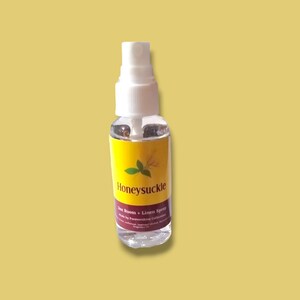 Honeysuckle Room Spray - Honeysuckle Linen Spray - Floral Scented Spray - Honeysuckle Scented - Honeysuckle Gifts