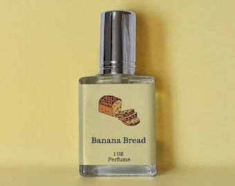 Banana Bread Perfume - Banana Scented - Banana Gifts - Banana Perfume - Banana Lover