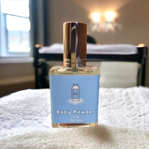 Baby Powder Perfume  - Baby Powder Scented Perfume - Clean Perfume - Baby Powder Scented