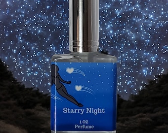 Starry Night Perfume - Bergamot, Coconut, Pineapple, Woods, Sand