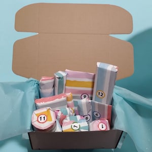 Countdown to Graduation Box - Graduation Advent - Graduation Present - Custom Self Care Advent - Graduation Countdown - Graduation Gift Box