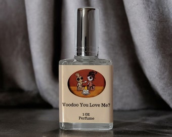 Voodoo You Love Me Perfume - Voodoo Gifts - Peach Coconut Jasmine Vanilla Perfume - Voodoo Doll Gift