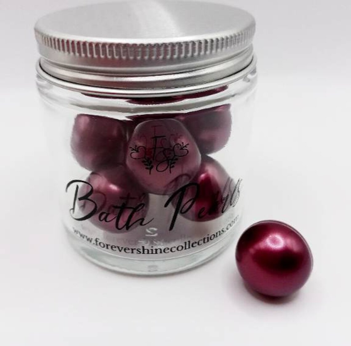 Blackberry Bath Oil Beads Moisturizing Bath Beads Etsy