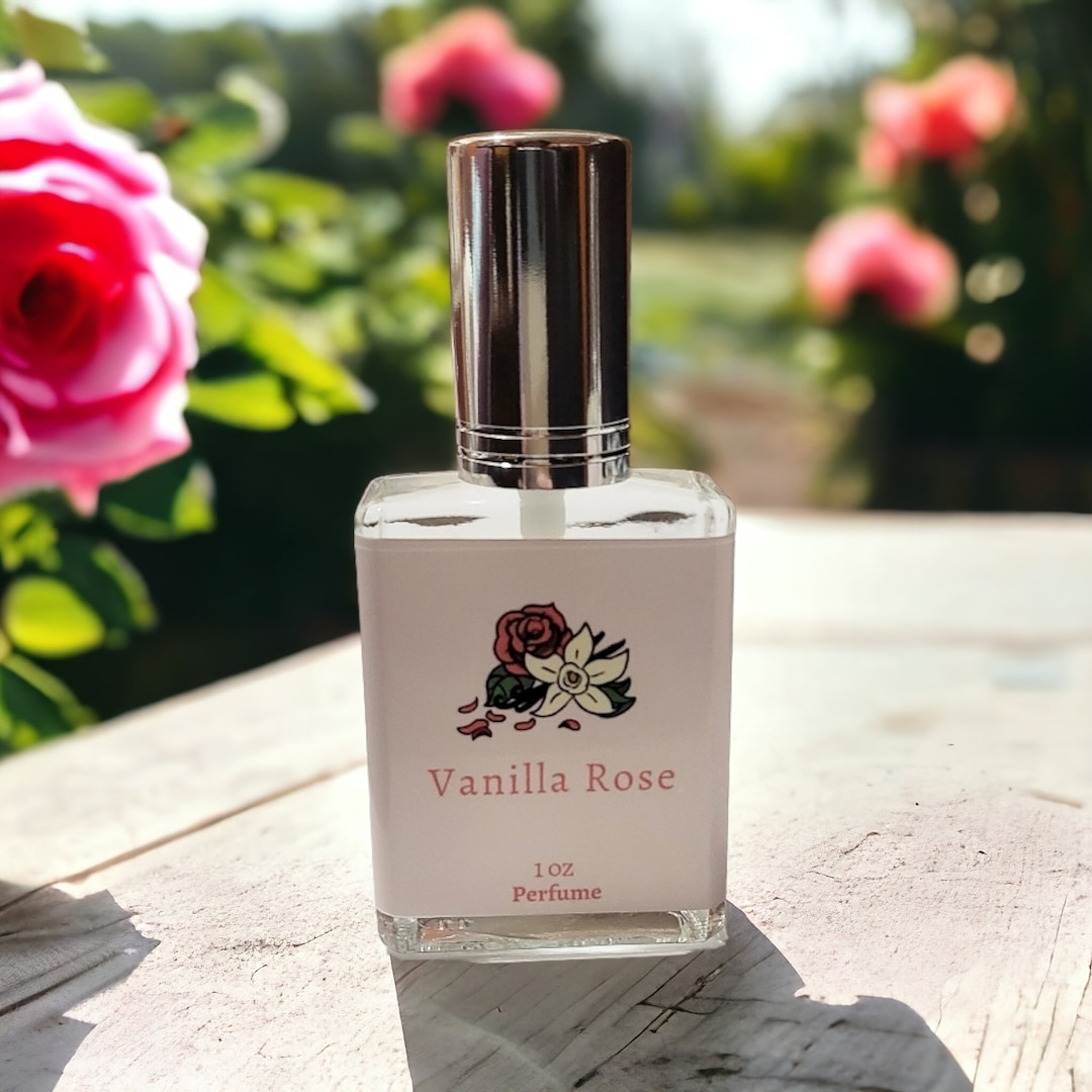 Vanilla Rose Perfume Vanilla Perfume Rose Perfume Sweet, Floral Perfume ...