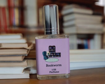 Bookworm Perfume - Book Scented Perfume - Library Perfume - Book Lover Gifts