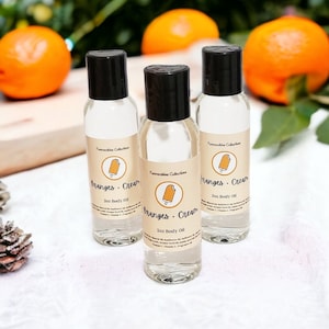 Orange and Cream Body Oil - Dreamsicle Scented - Moisturizer - Shower and Bath Oil - Citrus Body Oil