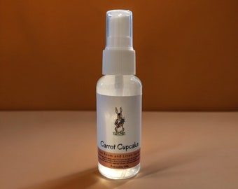 Carrot Cupcake Room Spray - Rabbit Linen Spray - Carrot Cake Scented Spray - Carrot Gifts - Pooh Gifts