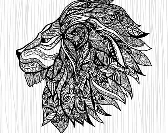 Download View Free Lion Mandala Svg PNG Free SVG files | Silhouette ...