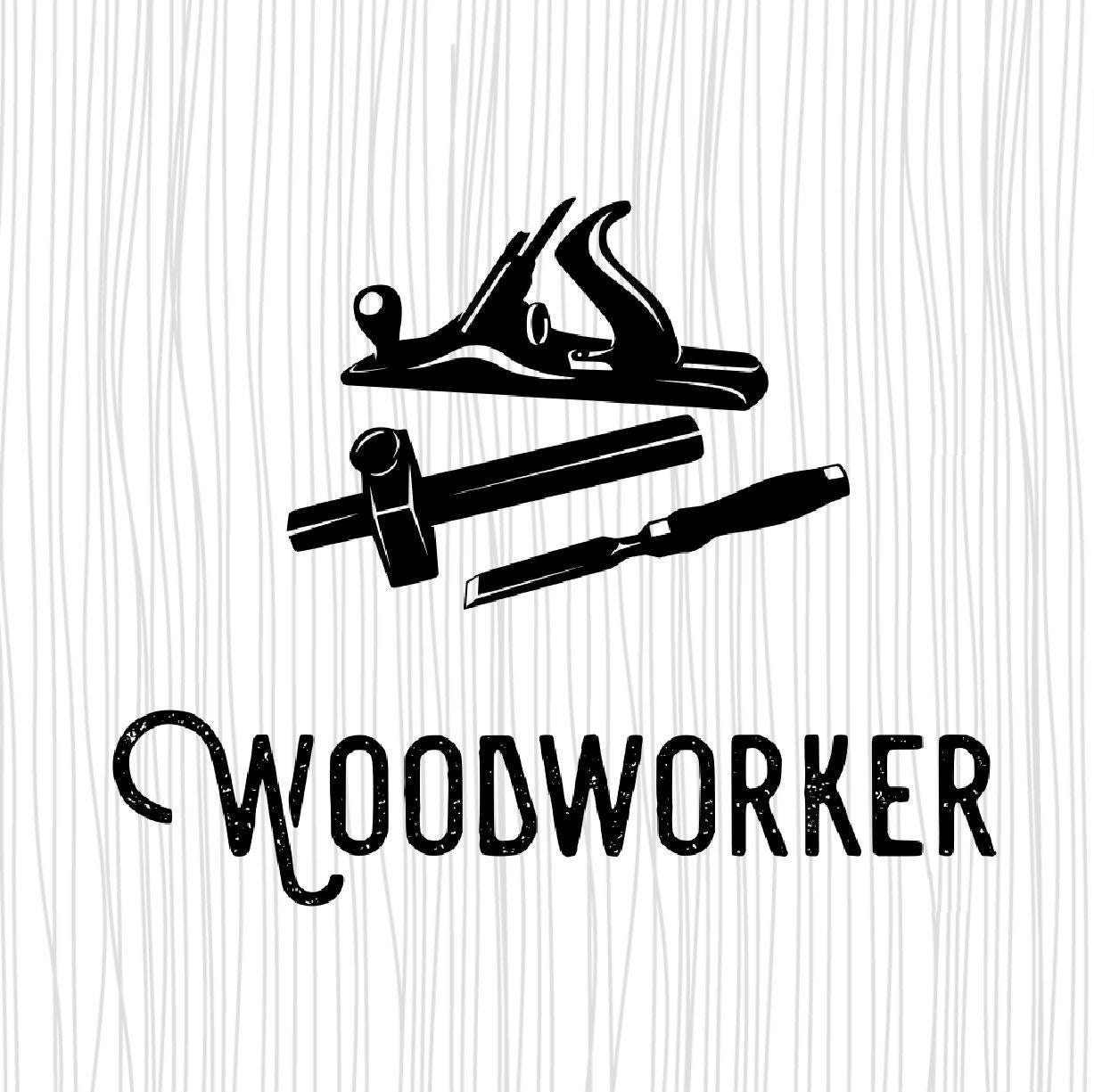 Woodworker SVGwoodwork Svg Carpentry Logo Svg Svg Etsy
