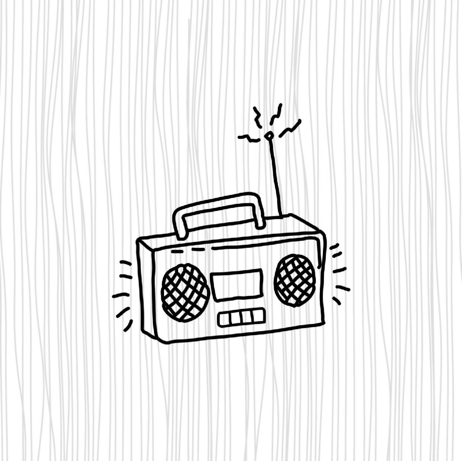 Мультяшные картинки радио