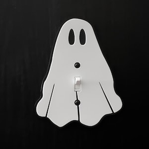 Ghost Switch Plate Cover - Oversized • Gothic Home Hardware • 3D Printed
