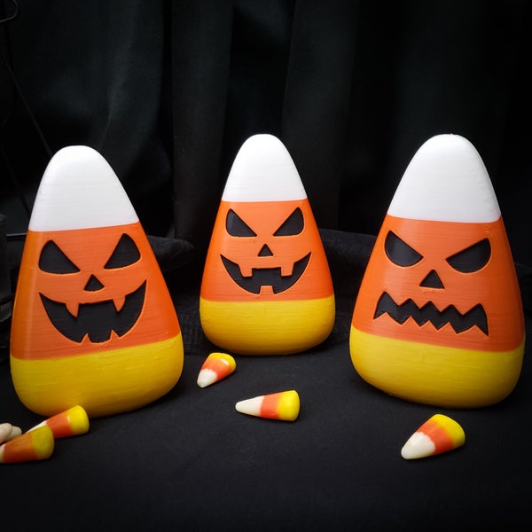 Candy Corn Halloween Figuren • Gothic Wohnkultur • 3D Gedruckt