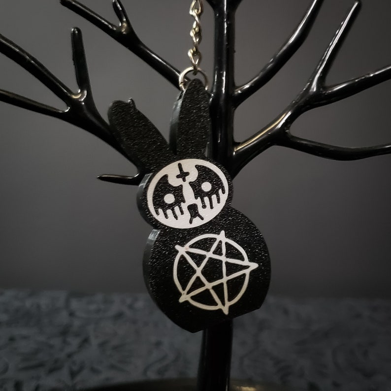 The Cursed Creeps - Death Metal Keychain • Easterween Accessory • 3D ...