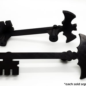 Bat Skeleton Key Drawer Pull Gothic Home Hardware Decor 3D Printed image 2
