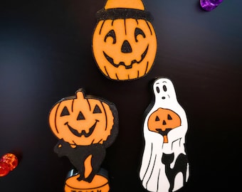 Vintage Halloween Magnets • Gothic Accessory • 3D Printed