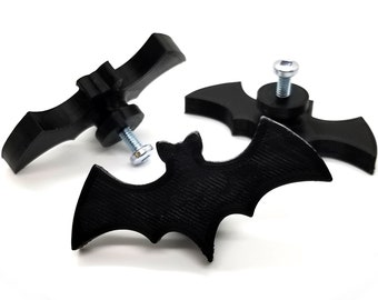 Bat Cabinet Knob • Gothic Home Hardware Decor • 3D Printed