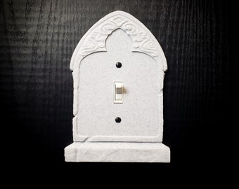 Tombstone Switch Plate Cover • Gothic Home Hardware • 3D Printed