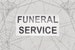 Funeral Service Permanent Vinyl Decal || Gothic Home Decor Halloween Decoration Witch Pentagram Car Accessories Bumper Sticker 