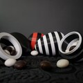 Easter fillable Stash Eggs - Striped & Solid • Easterween Accessory • 3D Printed
