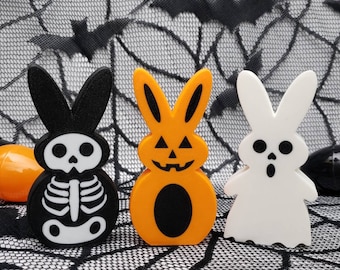 The Cursed Creeps - Skeleton, Jack-O-Lantern, Ghost • Easterween Decor • 3D Printed