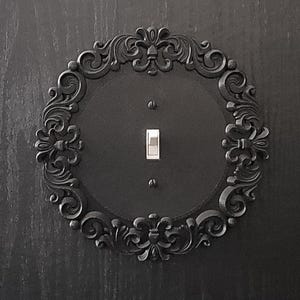 Victorian Frame Switch Plate Cover • Gothic Home Hardware • 3D Printed #R1