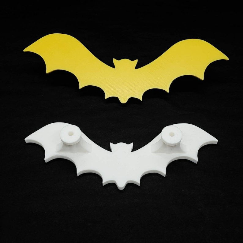 Bat Drawer Pull Gothic Home Hardware Decor 3D Printed image 2