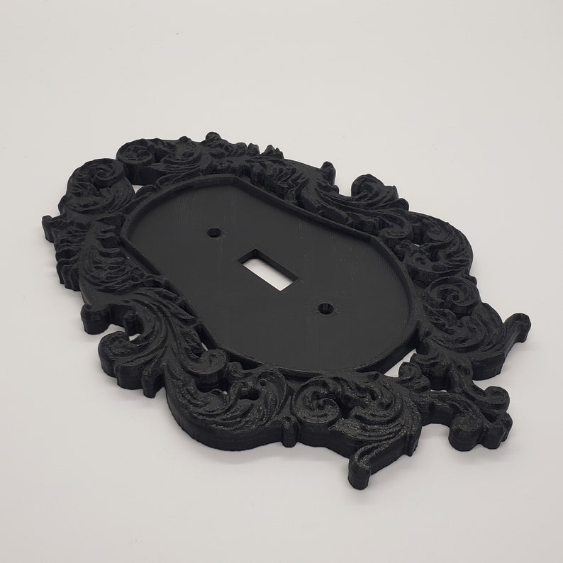 Victorian Frame Switch Plate Cover Gothic Home Hardware 3D Printed 1 image 2