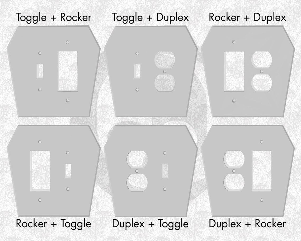 Coffin Light Switch Cover Gothic Home Decor Goth Etsy Canada