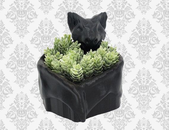 Large Bat Succulent Planter  Gothic Home Garden Decor  3D Printed - Etsy