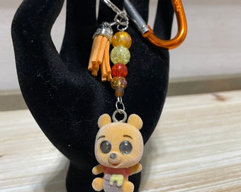Pooh bear keychain