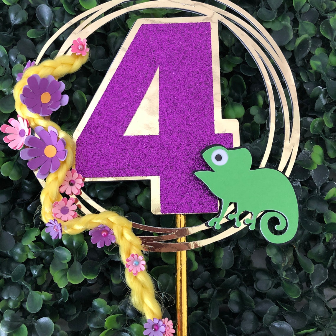 Tangled Inspired Birthday Girl Birthday Party Princess Cake | Etsy