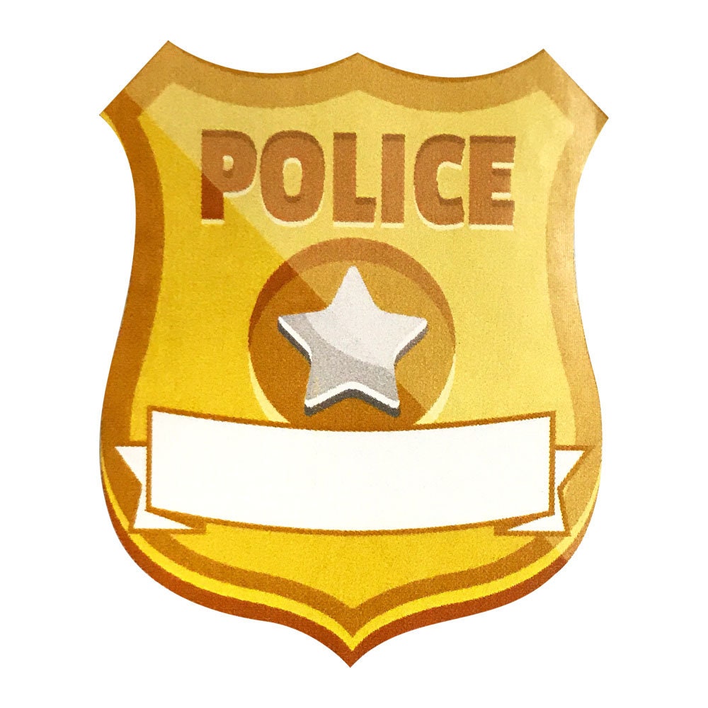 Police Officer Sticker Roll of 100 Assorted Stickers Etsy UK