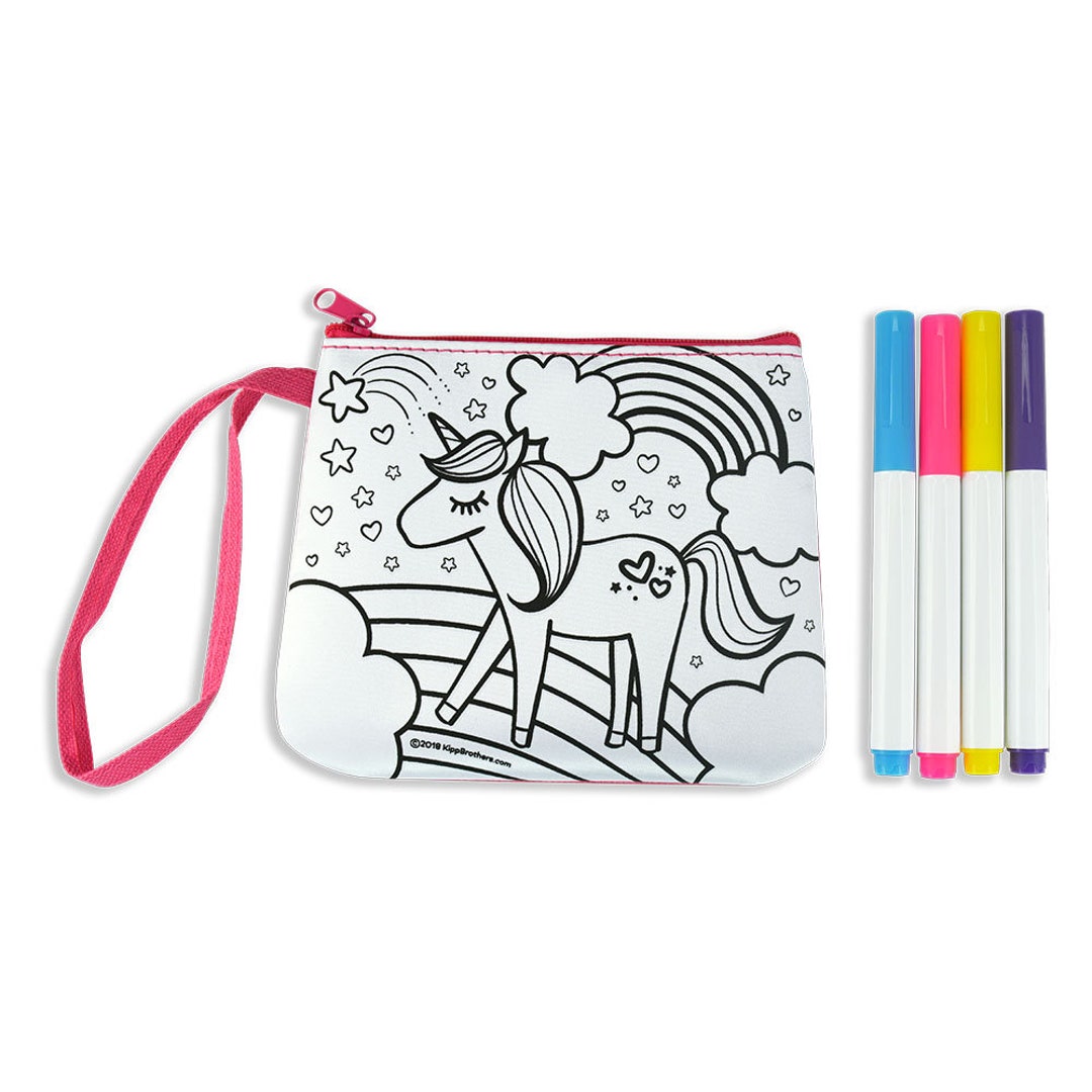 Color Your Own Bag with 6 Markers - Unique Mermaid Crafts for