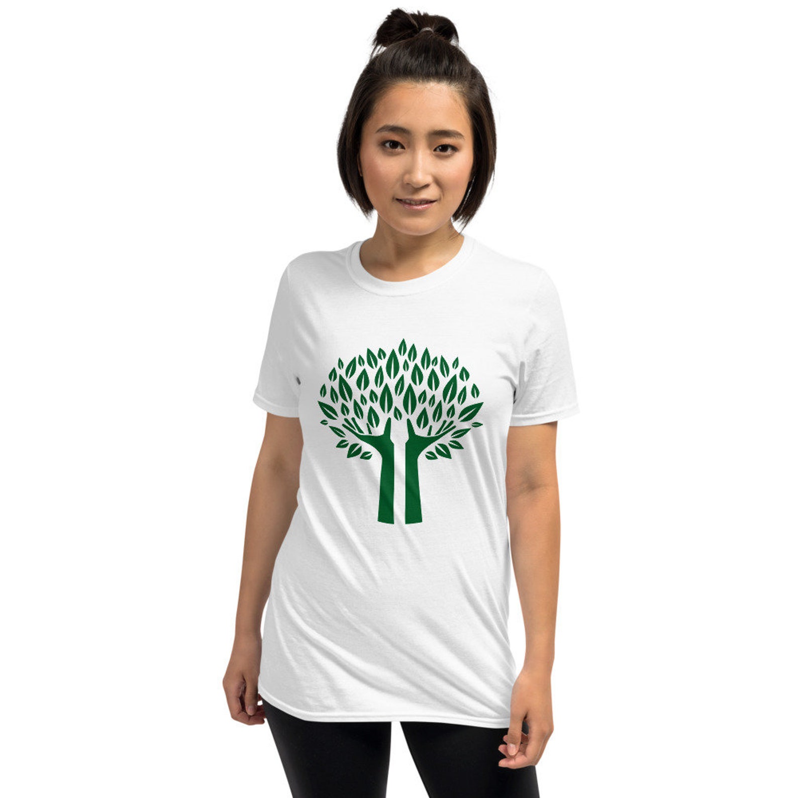 Green Tree Short-Sleeve Unisex Soft Style T-Shirt Mens and | Etsy