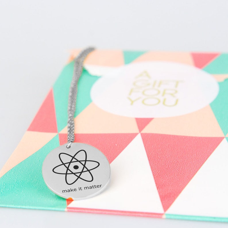 Make It Matter Stainless Steel Pendant