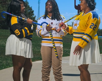 Embroidery Sigma Gamma Rho Hockey Jersey