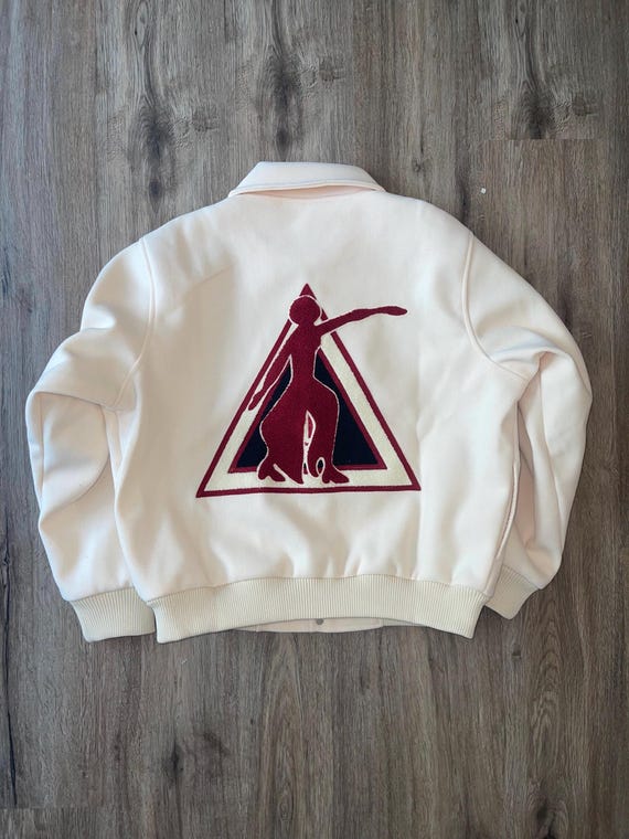 【希少】Delta Sigma Theta Varsity Jacket Delta Sigma Theta - USA Made Varsity Letterman Jacket