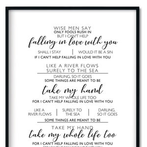 Can't Help Falling In Love - Elvis Presley, UB40, Letras de canciones, Descarga digital, 60's retro