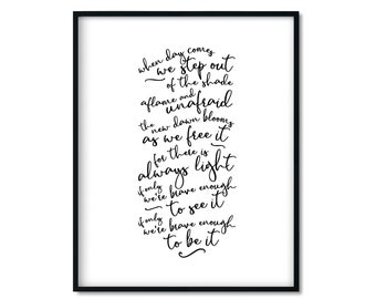 The Hill We Climb - Amanda Gorman, Inaugural Poem, Digital Download