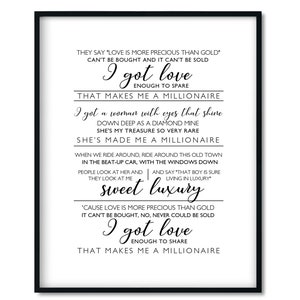 Millionaire - Chris Stapleton, Song lyrics, Digital download
