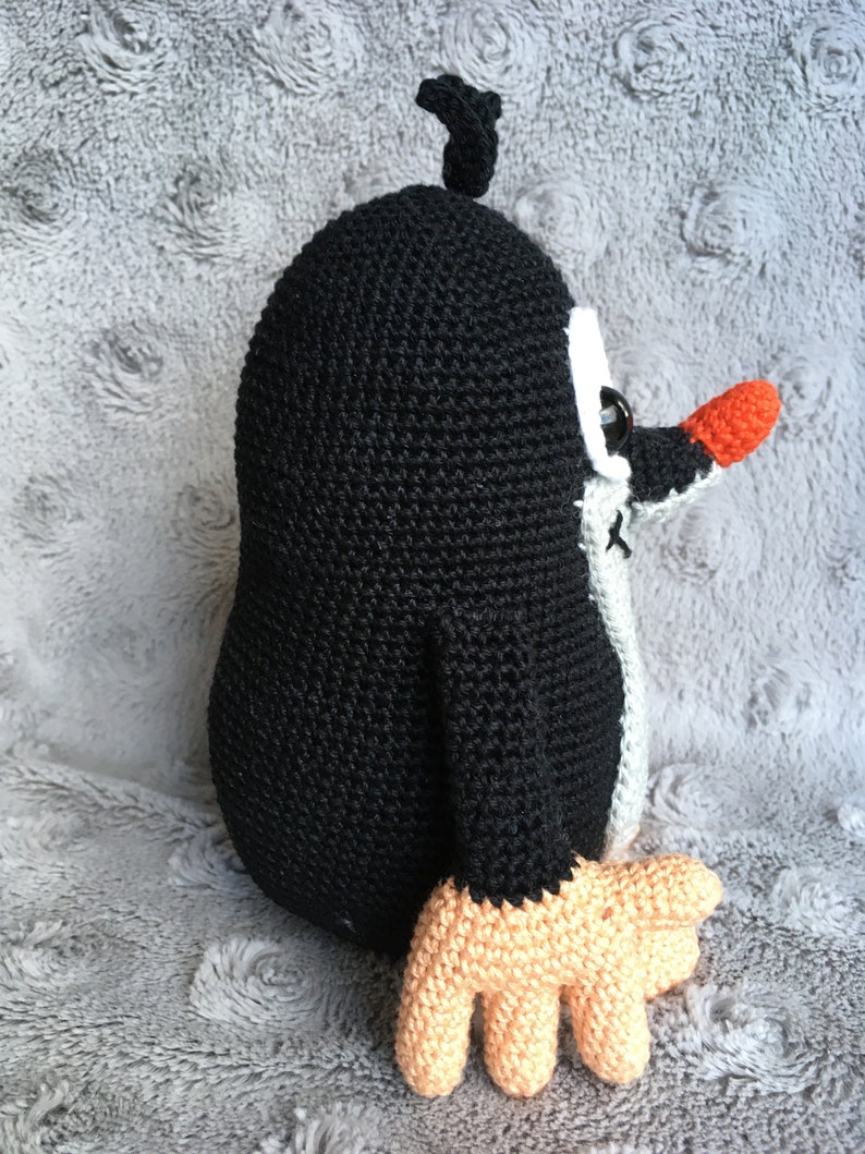 MUSTER häkeln Maulwurf, Amigurumi Maulwurf, pdf Anleitung Maulwurf Bild 6